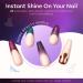 Modelones Chameleon Gel Nail Polish Set - 6 Colors Aurora Gel Polish Kit Glitter Blue Green Purple Red Brown Gel Polish Soak Off LED Nail Lamp Gel Nail Kit Home Gifts DIY Salon for Women - Buy Online on SooperMarket.com