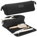Hair Tools Travel Bag and Heat Resistant Mat for Flat Irons  Straighteners  Curling Iron  and Haircare Accessories  2-in-1 design  with Interior Pockets  Portable Organizer  Neoprene (Black)