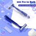 200 Pieces Disposable Razors for Men - Individually Wrapped Twin Blade Shaving Razors for Travel Home Hotels | Bulk Blue Razors - Buy Online on SooperMarket.com