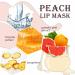 Lip Mask Lip Mask Lip Mask Pads Anti-Ageing Moisturising Lip Pads Suitable for Dry & Cracked Lips Collagen Lip Sleeping Mask for Lip Care (Peach & Honey) - Buy Online on SooperMarket.com