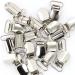 Vklopdsh 20x Silver Suspenders for Hairpins & Straps 20mm Adjustable Hook Accessories for Women - Buy Online on SooperMarket.com