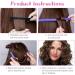 AOOWU 10 Pcs Flexi Rods for Hair Heatless Hair Rollers Bendy Foam Curler Rollers for Short Medium Long Hair Twist-flex Rods Set Heatless Hair Rollers for Sleeping Hairstyle DIY Home Hair Salon 10 pcs - Purple - Buy Online on SooperMarket.com