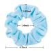 Whaline Macaron Theme Big Velvet Hair Scrunchies - 12 Ice Cream Colors for Girls & Women - Buy Online on SooperMarket.com