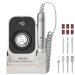 Aedcbaide Electric Nail File Nail Drill Set Professional 40000RPM Nail Files Kit Adjustable Speed LCD Display Manicure Pedicure Polishing for Acrylic Nails and Gel Nails 7 Drills & 6 Sanding Belts