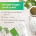 Organic Brain Tea with Gotu Kola, Ginkgo Biloba, Lion's Mane Mushroom & MCT - Memory & Focus Booster | Nootropic Tea - Buy Online on SooperMarket.com
