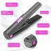 OBEST Cordless Hair Straighteners Curler 2 in 1 Mini Portable Travel Wireless Flat Iron Fast Heat Up Anti-Scald 3-Level Straightener for Swift Smooth and Glossy Hair Type-C Rechargeable (Grey) Gray - Buy Online on SooperMarket.com