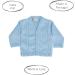 Baby Boys Blue Knit Cardigan - Made in Portugal - 0-3 Months - Buy Online on SooperMarket.com