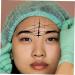 Didiseaon Makeup Supplies Eyebrow Brow Stencil Guide Ink Nose Measuring Thin- Threading Grooming Ultra- - Buy Online on SooperMarket.com