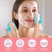 Buy WLLHYF 6-Piece Face Lip Mask Applicator Set | Silicone Brush for Exfoliating Cleansing & Removing Blackheads | Perfect Skin Care Tool for Women & Girls - International Shipping - Buy Online on SooperMarket.com