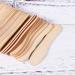 Condiment Spoons 100pcs Wooden Ice Cream Spoons Wood Taster Spoons Popsicle Paddles Spoon Spoons - Buy Online on SooperMarket.com