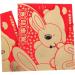 ABOOFAN 36 Pcs Year of The Rabbit Lucky Packet Bunny Hong Bao 2023 New Year Envelopes Lunar Hong Bao 2023 Year Red Packet Money Gift Cartoon Red Packets Design Paper Chinese Style - Buy Online on SooperMarket.com