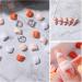 Sanwood 3D Nail Art Trailer - 30 Colorful Katzkopf Nail Diamonds | Fairy Style DIY Manicure Accessories - Buy Online on SooperMarket.com