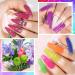 MIZHSE Neon Reflective Glitter Gel Polish Set - Sparkly Diamond Shimmer - Soak Off UV LED - Home & Salon Manicure - Buy Online on SooperMarket.com
