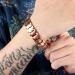 NORTH RING 99.9% Pure Copper Magnetic Bracelet - 3000 Gauss for Men - Adjustable Length & Double-Row Strong Magnets - Buy Online on SooperMarket.com