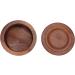 LiebeWH Men's Wooden Shaving Brush Bowl - Maple Shaving Cream Soap Cup for Home & Barber Shops | Portable Grooming Essential - Buy Online on SooperMarket.com