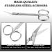 Long Handled Toenail Scissors Clippers - Stainless Steel for Seniors - 6 Inch Podiatrist Manicure Pedicure Tool - Buy Online on SooperMarket.com