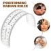 Milisten Eyebrow Stencil & Shaping Template - Reusable Microblading Ruler for DIY Makeup - Buy Online on SooperMarket.com