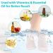 Silicone Moisturizing Socks Women Foot Spa Pedicure Silicone Socks Foot Mask Exfoliating Beach Protective Gel Socks Anti Slip Aloe Socks for Dry Cracked Feet Calluses Foot Care (White) - Buy Online on SooperMarket.com