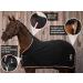 Equilyx Sweat Ceiling Horse Blanket | Perfect Fit Fleece | Moisture Absorbing Breathable Warming Transport Blanket (Black 145) - Buy Online on SooperMarket.com