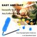 Dauerhaft 0.7in Paintball Barrel Swab Squeegee Cleaner - Blue | Fast & Easy Paintball Gun Maintenance Tool - Buy Online on SooperMarket.com