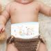HEALLILY Baby Belly Button Band 4pcs - Cotton Umbilical Cord Infant Belly Band for Newborns | Cartoon Soft Navel Binder for Babies - Buy Online on SooperMarket.com