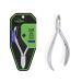 NGHIA Cuticle Nipper - D-04 JAW 12 | Stainless Steel | Durable and Sharp | Ergonomic Design | Grey Plated | Ideal for Salons and Home Use