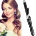 Hair Curling Wands Auto Curling Irons Automatic Hair Curler 28mm/32mm Curl Hair Waving Irons Hair Styling Irons Hair Crimper Hair Waver 30s Instant Heat Wand 110-220v (28mm/1.1" Curl, Black) 28mm/1.1" Curl Black