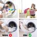 16 Pcs Tumble Dryer Balls Reusable Laundry Balls for Washing Machine Eco-Friendly Detangle Balls for Washing Machines Anti Static Washing Machine Balls Reduce Static Cling & Wrinkles(Color Random) - Buy Online on SooperMarket.com