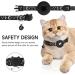 JARDILIFE 2-Pack Airtag Cat Collar Refective Collar for Cat with Safety Buckle and Waterproof Air Tag Holder Cat Airtag Collar Compatible with Apple Airtag for Kittens and Puppies-Black&Black - Buy Online on SooperMarket.com