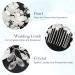 Makone Silver Rhinestone Wedding Hair Clip - Bridal Hair Accessories for Women - Flower Headpiece Barrette for Bride Bridesmaid Girls - Buy Online on SooperMarket.com