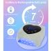 Buy HUGMAPLE Cordless UV Nail Lamp - 72W Rechargeable Diamond LED Dryer for Gel Nails | Fast Curing & Touch Control & Auto Sensor | Ideal for Salon & Home - Buy Online on SooperMarket.com