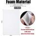 12 Sheets Double Sided Adhesive Foam for Shaker Cards & Scrapbooking - 3D White Foam Sheets (7.9 x 5.9 Inch) - Buy Online on SooperMarket.com