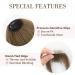 REECHO 100% Human Hair Clip in Bangs - Air Bangs Medium Brown - Buy Online on SooperMarket.com