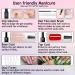 Lofuanna Poly Gel Nail Kit - 2 Colors Starter Kit with Clear Nude Builder Gel - All-in-One Nail Gel Set for Beginners - Buy Online on SooperMarket.com