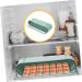 KOMBIUDA 1 PC Slide Egg Collection bandejas para comida Household Egg Organizer Double Layer Food Container Green 28.5X15CM - Buy Online on SooperMarket.com