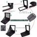 Portable Airsoft Aim Target with Catcher Net - Shooting Training Device, Stand & Paper Target for BB Bullets Recycling - Durable & Portable Black Net Trap - Buy Online on SooperMarket.com