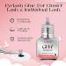 Buy 5ml Individual Eyelash Extension Glue - 2-3s Drying Long Lasting Cluster Lash Supplies DIY Self Application Includes Brushes Black - Buy Online on SooperMarket.com