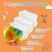 Zoonana Kids Disposable Face Masks - 30 Pcs Breathable 4-Ply Protection Mask for Boys and Girls - Tie Dye Colorful Design - Buy Online on SooperMarket.com