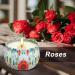 VETOUR Rose Soy Scented Candle 4.4oz | Aromatherapy Wax Jar Candle | 30 Hours Burn Time | Relaxing Stress Aroma | Gift for Women Mom | Home Bath Yoga Christmas | Bohemian Retro Style - Buy Online on SooperMarket.com