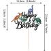 Dinosaur Cake Toppers - 1 Piece Roar Rex for Kids Birthday & Baby Shower Party Decorations - Black Dinosaur Theme - Buy Online on SooperMarket.com
