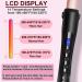 1/2-1 Inch Tapered Curling Iron | Ceramic Hair Curler Wand | Adjustable Temperature | Heat Resistant Glove | Rose Pink - Buy Online on SooperMarket.com
