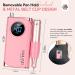 SAVILAND Electric Nail Drill - 40000RPM Professional Pink Nail Filer with 13 Bits for Acrylic Gel & Dip Nails | Home Salon Tool - Buy Online on SooperMarket.com