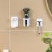 Sorrowso Plastic Shaving Holder - Easy Install Multi-Purpose Razor Rack for Electric Shavers | Long-Lasting Shaving Stand - Buy Online on SooperMarket.com
