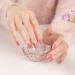 Danni & Toni 28 Glamour Gel Nail Stickers - Salon-Quality Semi-Cured Nail Wraps in Light Pale Violet Red - Buy Online on SooperMarket.com