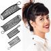 Vintage Bananen Crest Clips | Stretchable Dual Ridge Hair Clips - 4-Pack by Taizer | International Shipping - Buy Online on SooperMarket.com