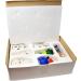 Christmas Ceramic Figurine Paint Kit - Set of 6 Unpainted Ceramics for Kids Art Project | Holiday Party Decoration & Keepsake | Includes Paint & Brushes - Buy Online on SooperMarket.com