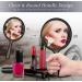 Double Sided Handheld Makeup Mirror with 1X/2X Magnification - Black - Buy Online on SooperMarket.com