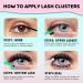 VAVALASH 100D Cluster Lashes - Volume Wispy False Eyelashes & DIY Lower Extensions (Boom 5-20mm) - International Shipping Available - Buy Online on SooperMarket.com