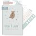 mintkind baby album "Your first year of life" A5 Mint + sticker set |Baby photo album to design yourselfBaby gift for girls and boy |Babybook to enter |Baby book from 0 months with Stickerset Mint