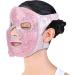 Hot Cold Compress Facial Gel Mask Reusable Washable Gel Beads Face Mask for Dark Circles and Puffiness Skin Friendly Cooling Gel Face Mask with Elastic Band Design (Pink) - Buy Online on SooperMarket.com